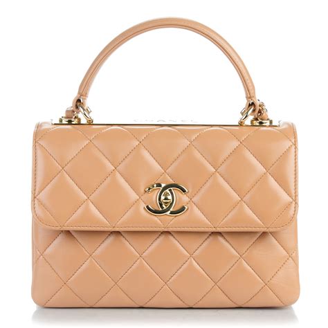 chanel cc bag beige